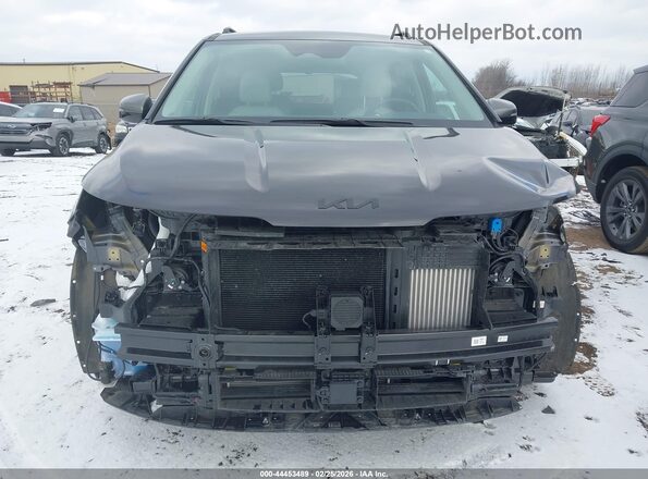 KNDNE5KA5S6047339 2025 KIA CARNIVAL MPV HYBRID Серый Вид задней части салона