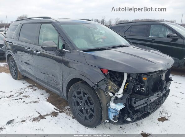 KNDNE5KA5S6047339 2025 KIA CARNIVAL MPV HYBRID Серый Передняя правая четверть
