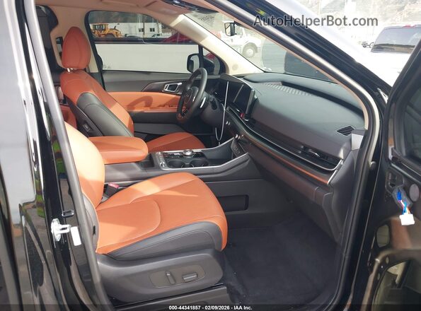 KNDNE5KAXT6092438 2026 KIA CARNIVAL MPV HYBRID Black Front interior view