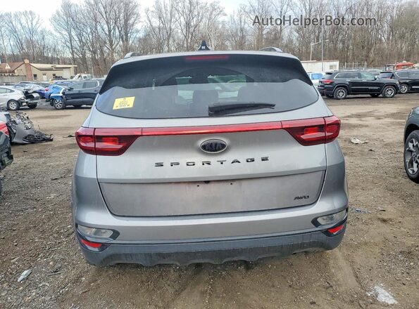KNDP6CAC0M7911451 2021 KIA SPORTAGE Silver Widok z tyłu