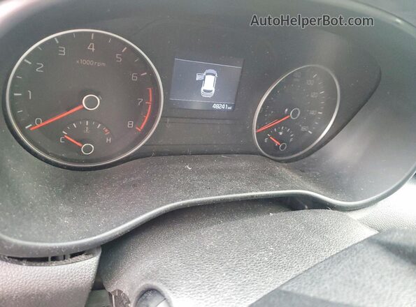 KNDP6CAC0M7911451 2021 KIA SPORTAGE Silver Widok zestawu wskaźników
