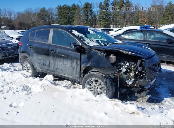 KNDP6CAC7N7024432 2022 KIA SPORTAGE Черный Передняя правая четверть