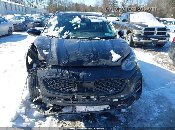 KNDP6CAC7N7024432 2022 KIA SPORTAGE Черный Вид панели приборов