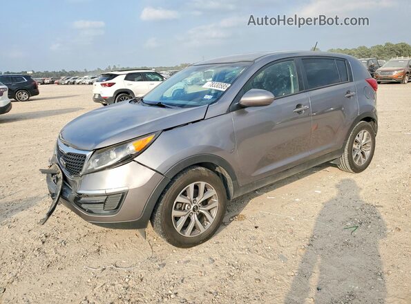 KNDPB3AC0G7794454 2016 KIA SPORTAGE Серый Передняя левая четверть