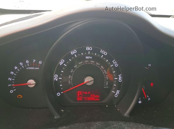 KNDPB3AC0G7794454 2016 KIA SPORTAGE Серый Вид щитка приборов