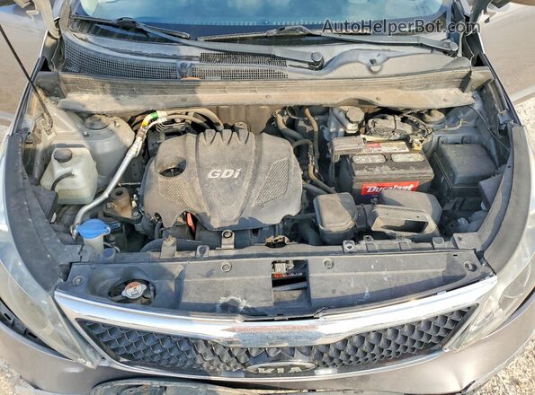 KNDPB3AC0G7794454 2016 KIA SPORTAGE Серый Вид подкапотного пространства
