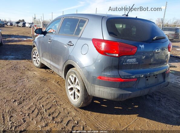 KNDPB3AC6G7809359 2016 KIA SPORTAGE Серый Задняя левая четверть