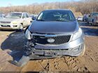 2016 Kia Sportage Lx Серый vin: KNDPB3AC6G7809359