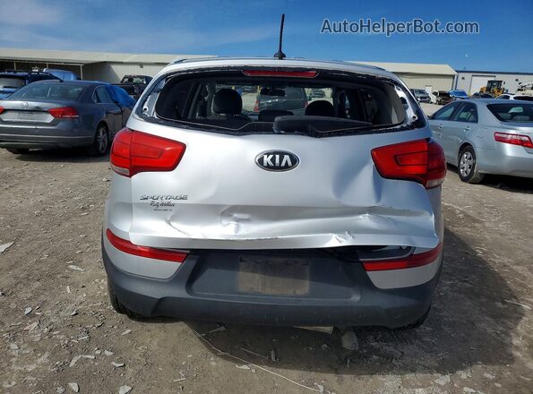 KNDPB3AC8G7876805 2016 KIA SPORTAGE Серебряный Вид сзади