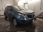 2016 Kia Sportage Lx Blue vin: KNDPBCAC5G7829621