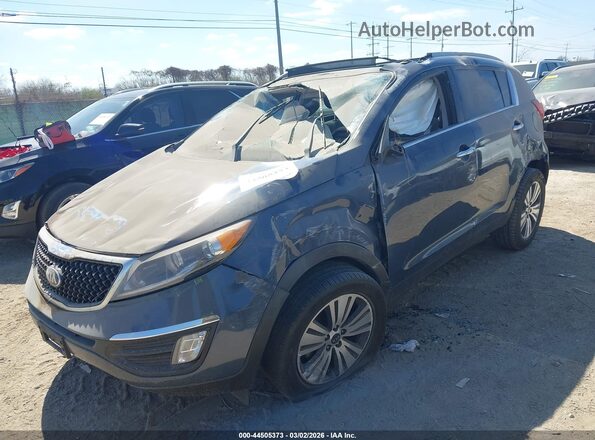 KNDPC3AC9G7803293 2016 KIA SPORTAGE Blue წინა ხედი