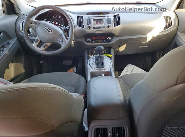 KNDPC3ACXG7870596 2016 KIA SPORTAGE Gray Widok deski rozdzielczej