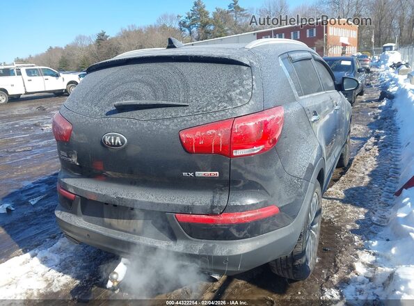 KNDPCCA68G7864824 2016 KIA SPORTAGE Черный Задняя правая четверть