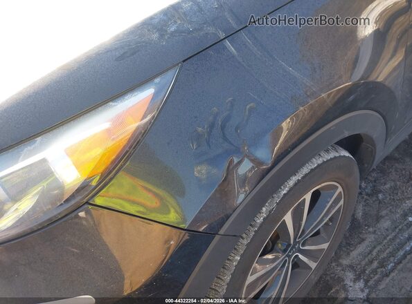 KNDPCCA68G7864824 2016 KIA SPORTAGE Черный Вид спереди