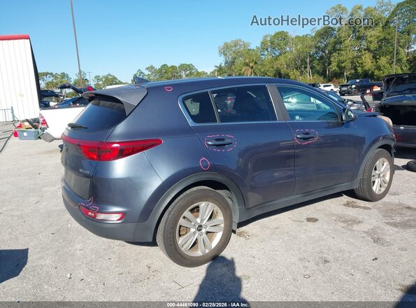 KNDPM3AC0K7491256 2019 KIA SPORTAGE Light Blue Задня права чверть