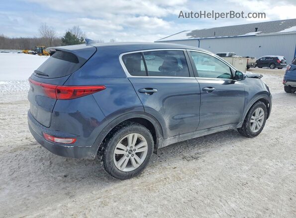 KNDPM3AC0K7626820 2019 KIA SPORTAGE Синий Задняя правая четверть