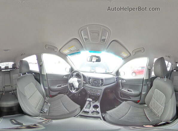 KNDPM3AC0K7626820 2019 KIA SPORTAGE Синий Панорамный вид салона 360°