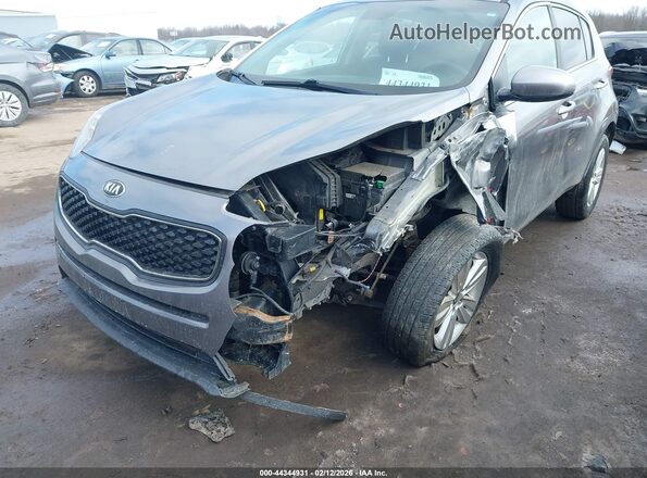 KNDPM3AC1K7550850 2019 KIA SPORTAGE Серый Вид спереди