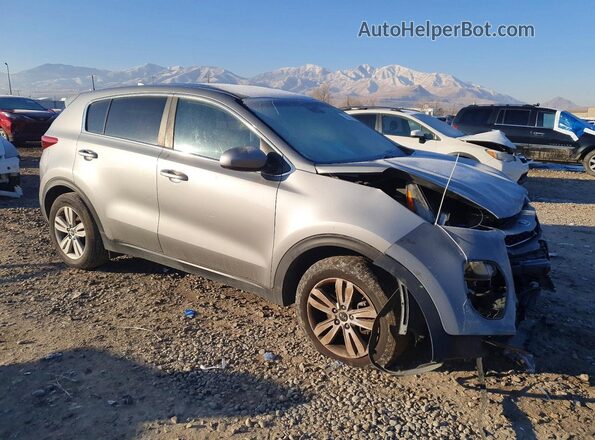KNDPM3AC1K7625532 2019 KIA SPORTAGE Silver Передня права чверть