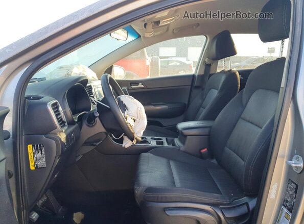 KNDPM3AC1K7625532 2019 KIA SPORTAGE Silver Вид салону спереду
