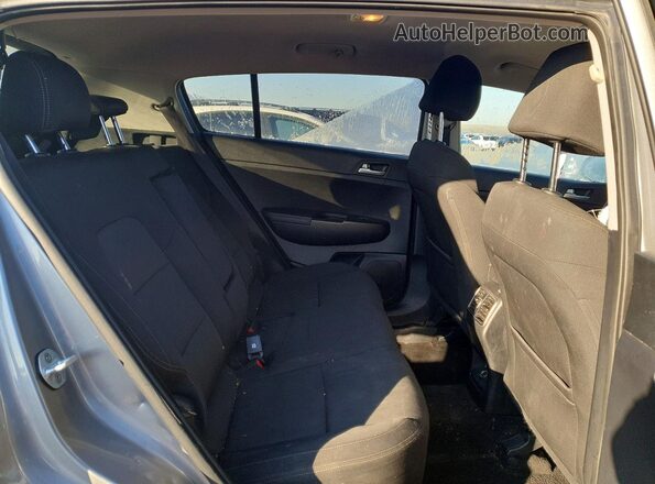 KNDPM3AC1K7625532 2019 KIA SPORTAGE Silver Вид задніх сидінь