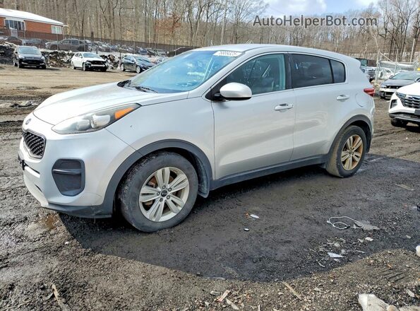 KNDPM3AC2K7514505 2019 KIA SPORTAGE Silver Przód lewy