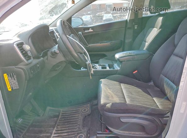 KNDPM3AC2K7514505 2019 KIA SPORTAGE Silver Widok wnętrza z przodu