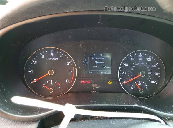 KNDPM3AC2K7514505 2019 KIA SPORTAGE Silver Widok zestawu wskaźników