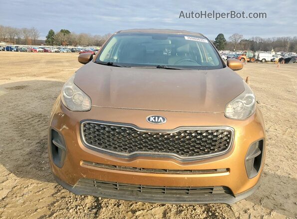 KNDPM3AC3H7088364 2017 KIA SPORTAGE Оранжевый Вид спереди