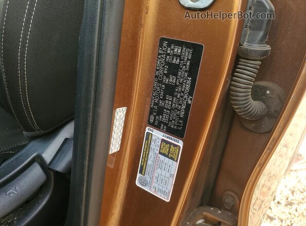 KNDPM3AC3H7088364 2017 KIA SPORTAGE Оранжевый Вид наклейки с VIN-кодом