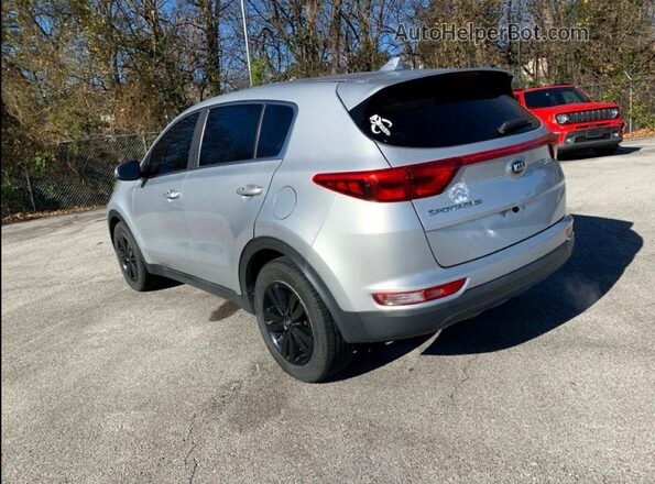 KNDPM3AC4J7448814 2018 KIA SPORTAGE Серебряный Передняя правая четверть