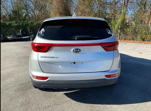 KNDPM3AC4J7448814 2018 KIA SPORTAGE Серебряный Вид наклейки с VIN-кодом