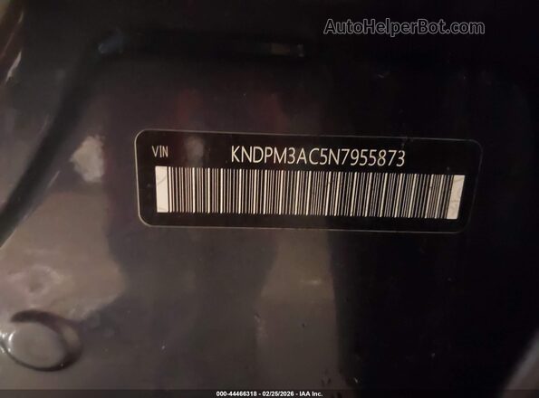 KNDPM3AC5N7955873 2022 KIA SPORTAGE Серый Вид подкапотного пространства