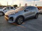 2021 Kia Sportage Lx Gray vin: KNDPM3AC7M7875781