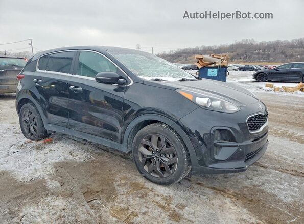 KNDPM3AC7N7969077 2022 KIA SPORTAGE Черный Передняя правая четверть