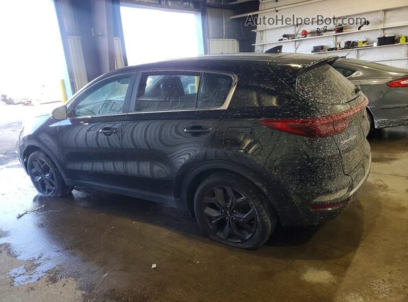 KNDPM3AC7N7969077 2022 KIA SPORTAGE Черный Задняя левая четверть