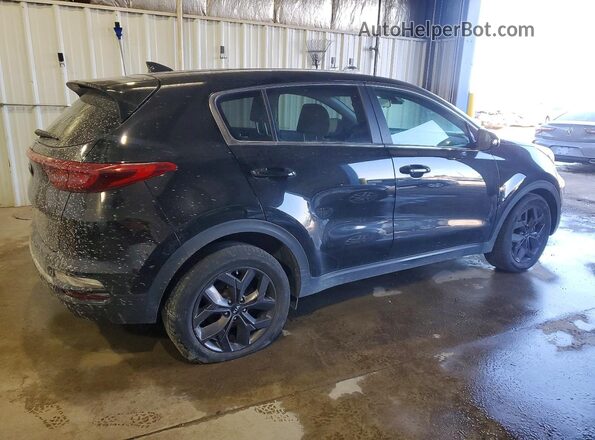 KNDPM3AC7N7969077 2022 KIA SPORTAGE Черный Задняя правая четверть
