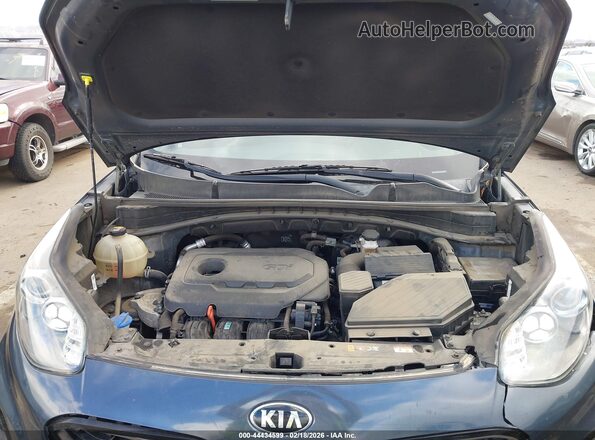 KNDPM3AC8N7958945 2022 KIA SPORTAGE Серый Вид сзади