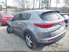 2019 Kia Sportage Lx Gray vin: KNDPM3AC9K7557755