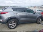 2019 Kia Sportage Lx Gray vin: KNDPM3AC9K7557755