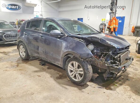 KNDPM3AC9K7571087 2019 KIA SPORTAGE Blue Առջևի աջ