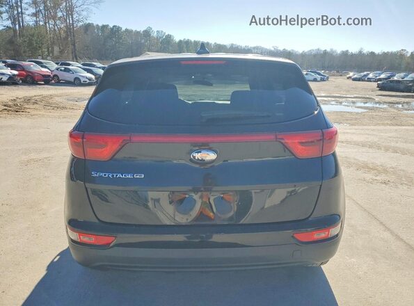 KNDPM3AC9K7594305 2019 KIA SPORTAGE Черный Вид сзади