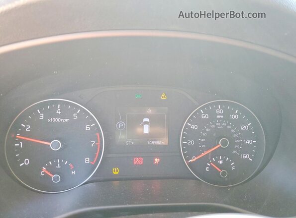 KNDPM3AC9K7594305 2019 KIA SPORTAGE Черный Вид щитка приборов