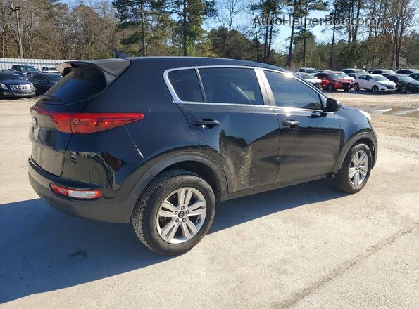 KNDPM3AC9K7594305 2019 KIA SPORTAGE Черный Задняя правая четверть