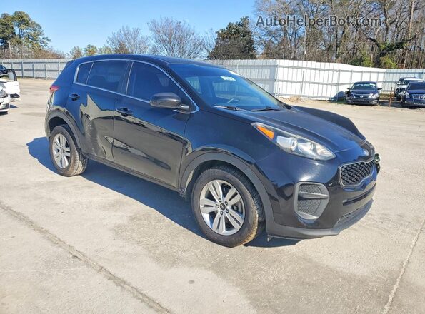KNDPM3AC9K7594305 2019 KIA SPORTAGE Черный Передняя правая четверть