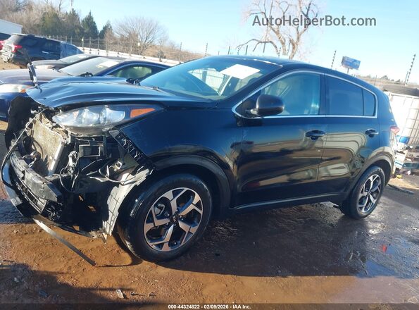KNDPM3AC9M7933261 2021 KIA SPORTAGE Black Vista interior de 360 grados