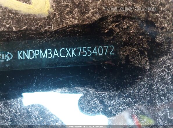 KNDPM3ACXK7554072 2019 KIA SPORTAGE Red Вид підкапотного простору