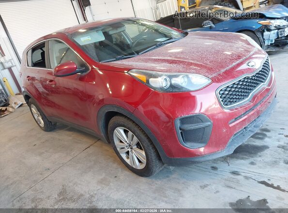 KNDPM3ACXK7554072 2019 KIA SPORTAGE Red Передня права чверть