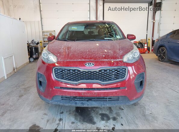 KNDPM3ACXK7554072 2019 KIA SPORTAGE Red Вид щитка приладів