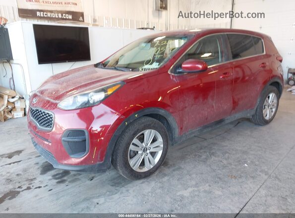 KNDPM3ACXK7554072 2019 KIA SPORTAGE Red Передня ліва чверть